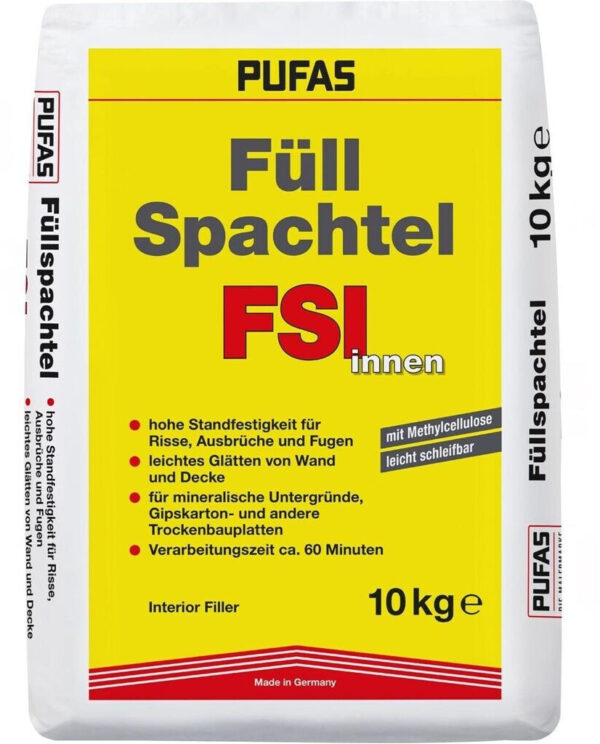 Pufas Füllspachtel innen