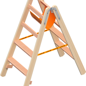Holz-Stufenstehleiter ( Made in Germany )