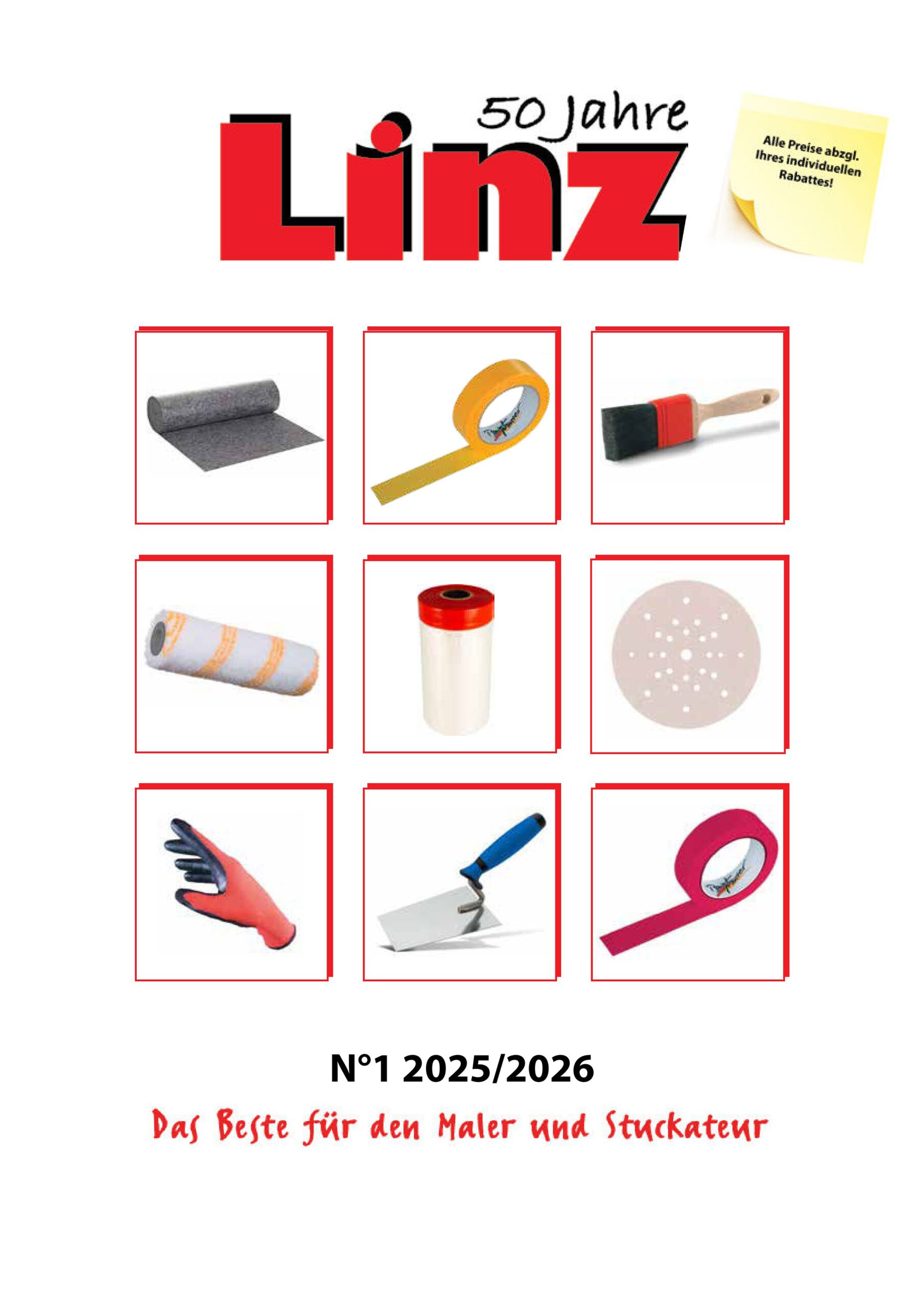 Fa. Linz Das Beste für den Maler und Handwerker